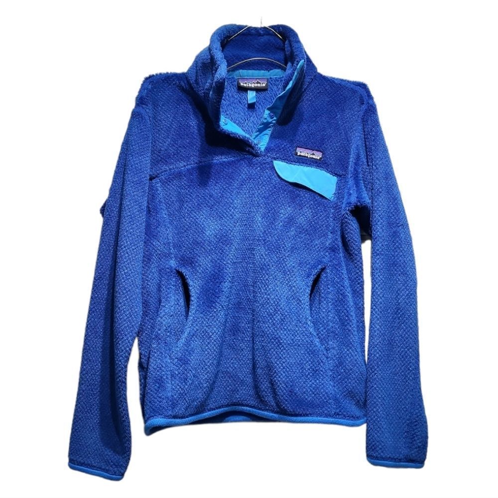 PATAGONIA Polartec Re-Tool Synchilla Snap Fleece Pullover Sweater S
